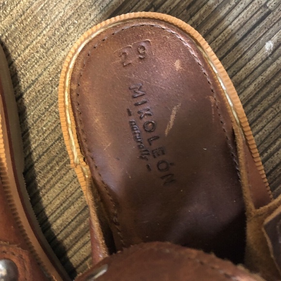 Mikoleon | Explorer Sandals | Brown | Artisan Genuine Leather Slip Ons - Picture 5 of 7